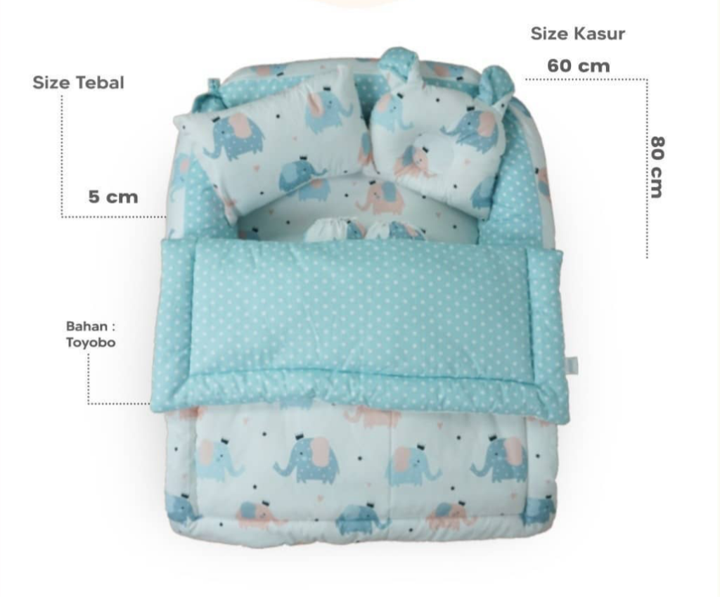 Baby Matterss Box/ Kasur Box Bayi Dengan Kelambu
