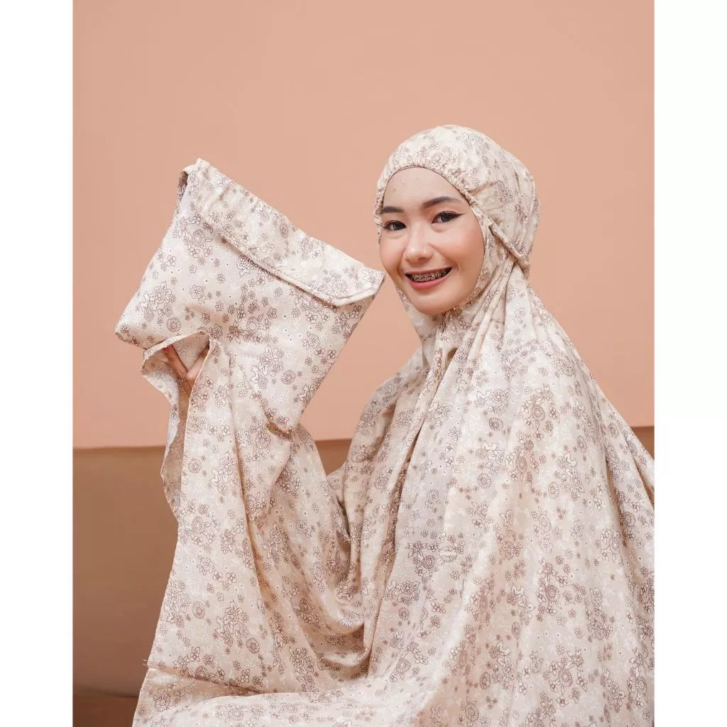 Mukena Rayon Bali Standar Dewasa Terbaru Madina Cantik Adem Nyaman Mewah Lembut