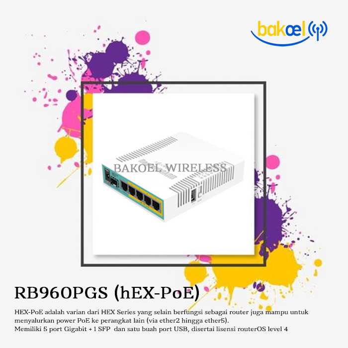 RB960PGS HEX POE