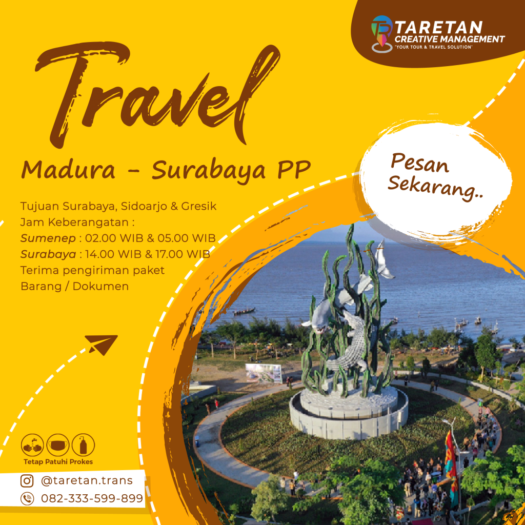 Travel Madura - Surabaya PP