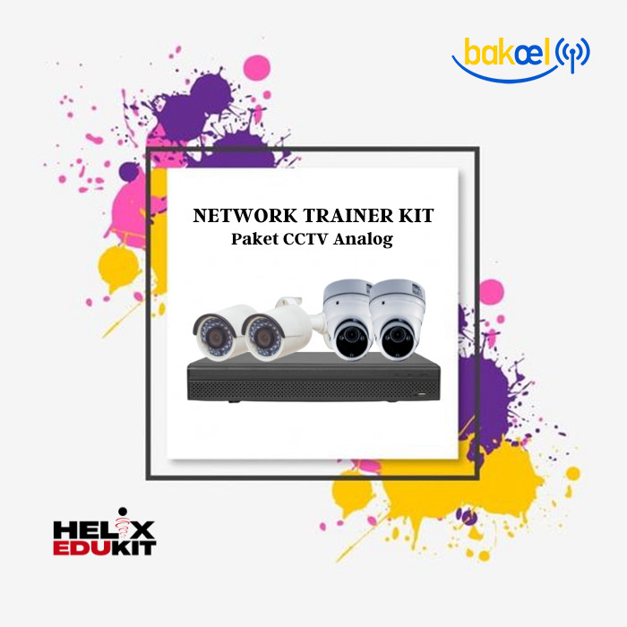 Network Trainer Kit - Paket CCTV Analog