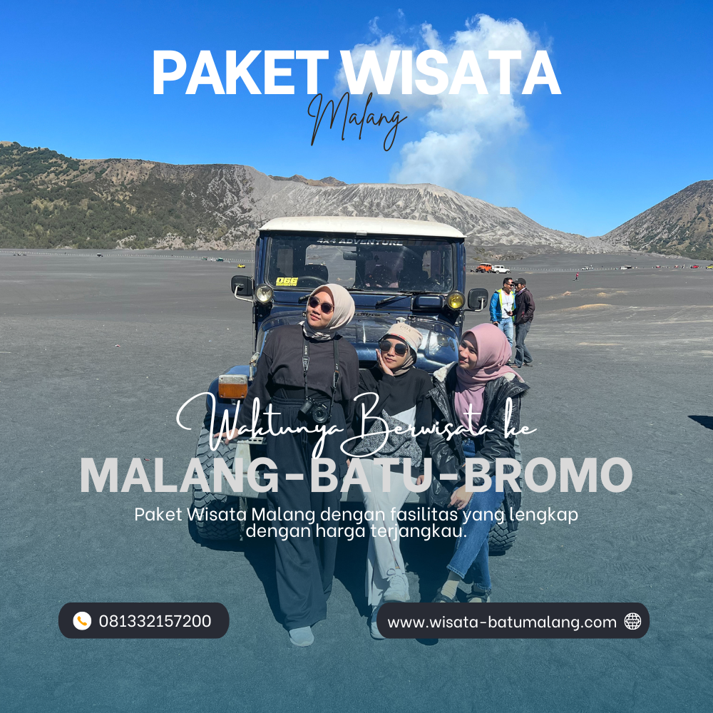 Paket Tour Malang - Batu Malang Bromo 3 Hari 2 Malam