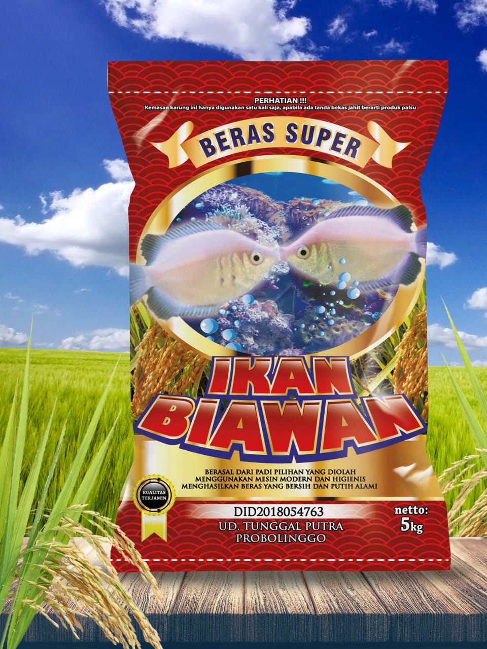 Beras Ikan Biawan
