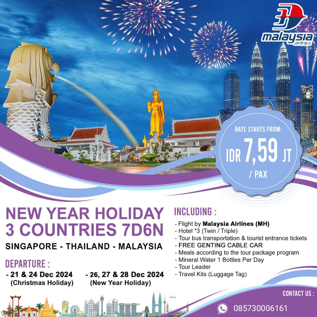 Konsorsium Trip : Singapore, Malaysia, Thailand