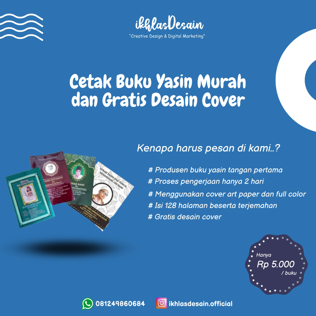 Cetak Buku Yasin
